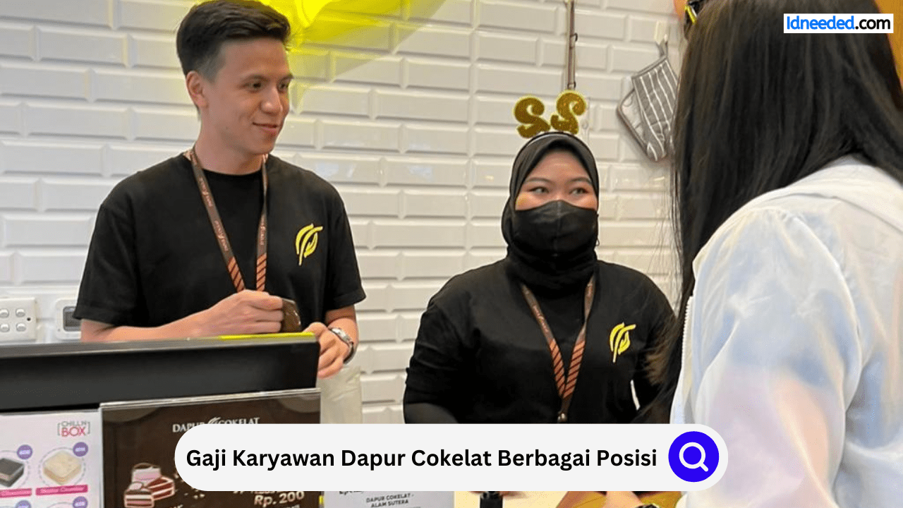 Gaji Karyawan Dapur Cokelat Berbagai Posisi